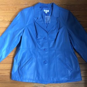 Genuine Lamb Leather by Denim and Company